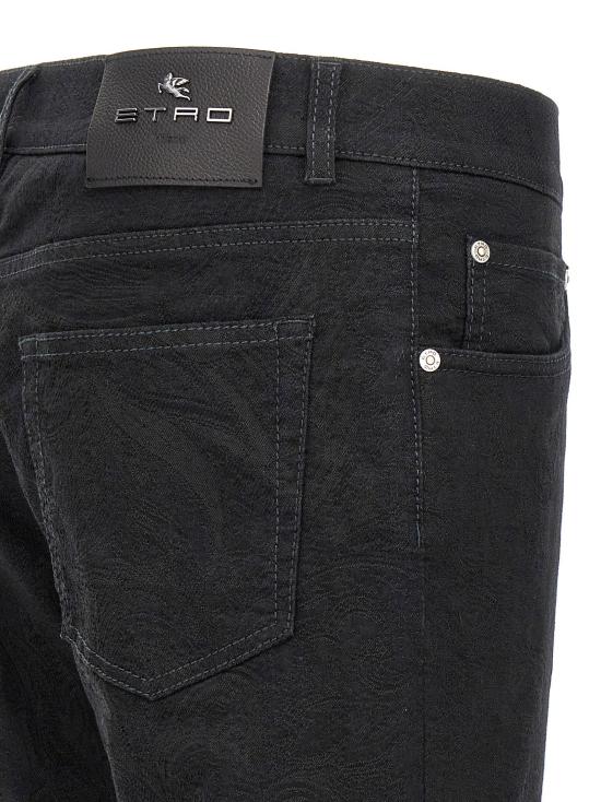  에트로 데님 팬츠 LDMRNB000599TTE17S9093 BLACK - ETRO
