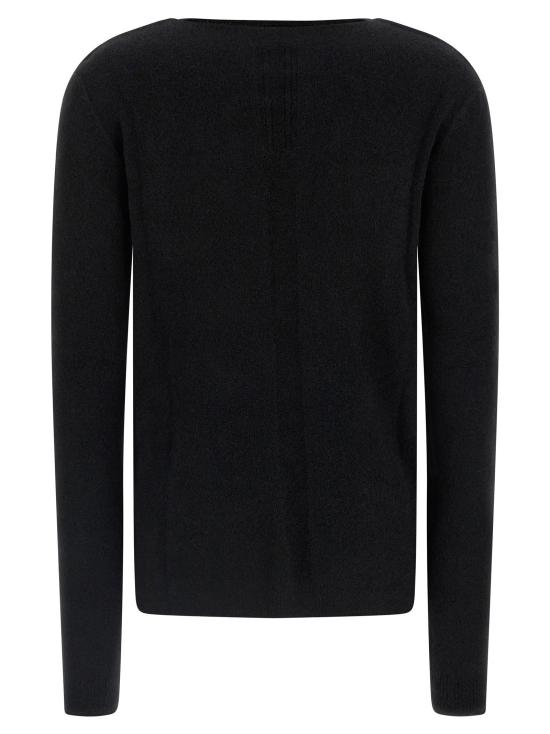  릭 오웬스 스웨터 LDRP02E4601KGRIDP09 BLACK - RICK OWENS