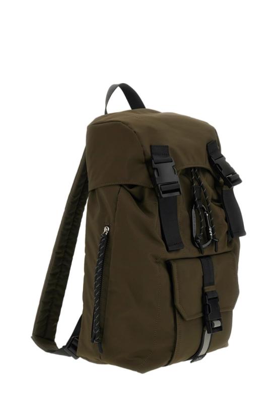 26FW 아페쎄 로고 프린트 버클 플랩 백팩 PAAGEH62631JAD Green - A.P.C.