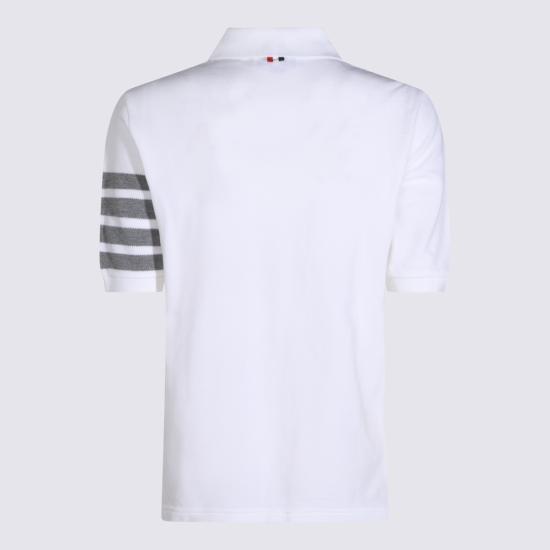 26FW 톰브라운 폴로 티셔츠 FJP052G 07976100 WHITE - THOM BROWNE