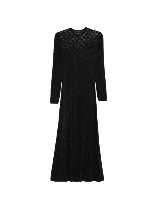 26SS 구찌 미디 원피스 864957 XKFHN1043 BLACK MIX