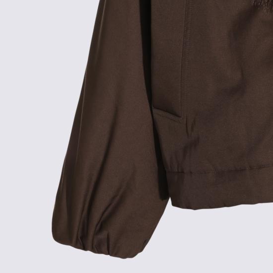 26FW 트윈셋 패딩 262TP2181 S2136513411 DARKNESS BROWN - TWINSET