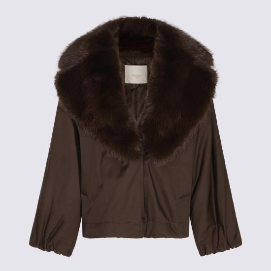 26FW 트윈셋 패딩 262TP2181 S2136513411 DARKNESS BROWN