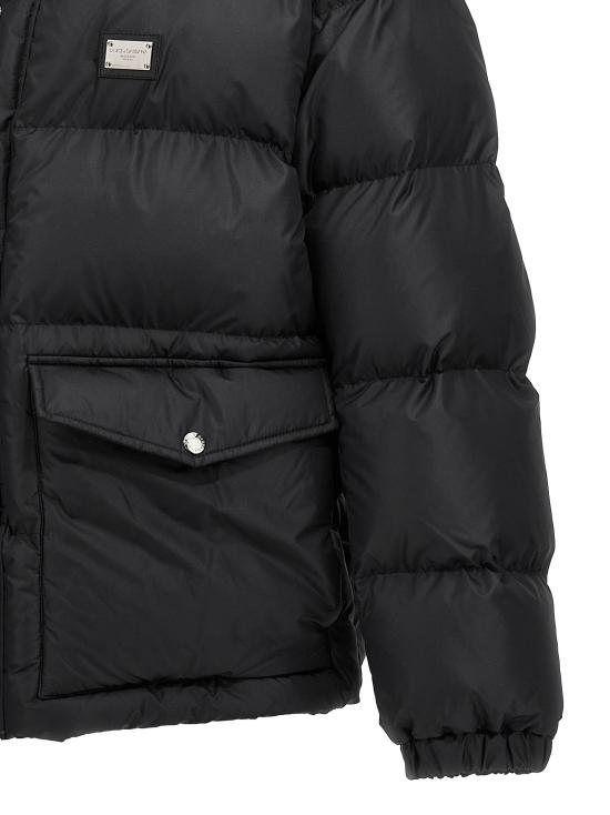 25FW 돌체앤가바나 패딩 DO293990BM BLACK - DOLCE & GABBANA
