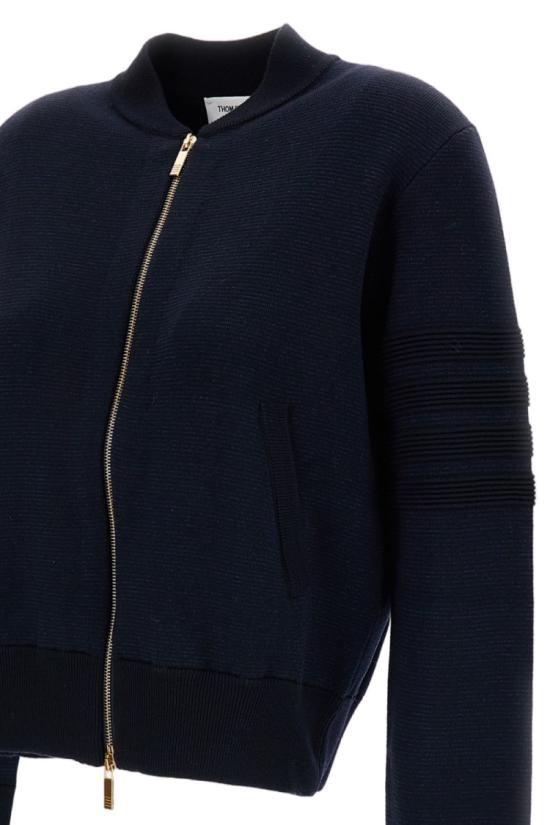 26FW 톰브라운 자켓 FKJ123AY1055415 Blue - THOM BROWNE