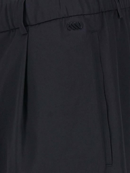 26FW 마시모 오스티 스튜디오 팬츠 21MMPA302A110787A999 Black - MASSIMO OSTI STUDIO