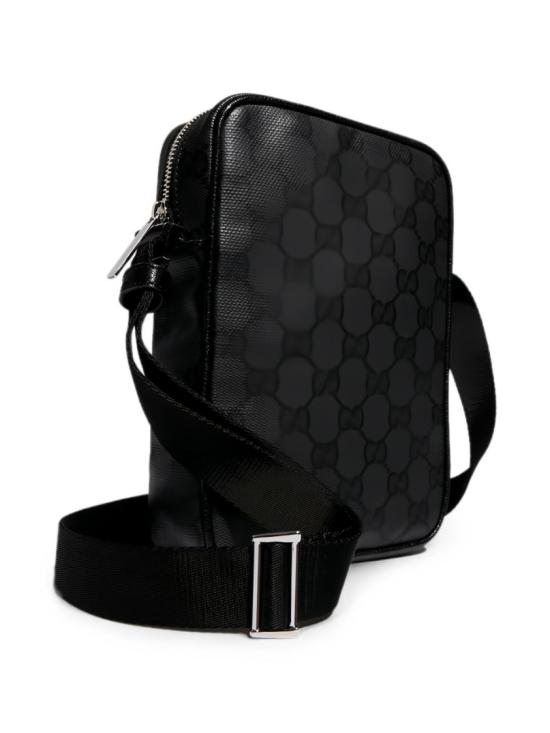 26FW 구찌 모노그램 지퍼 크로스백 A002SFFAF9R1000 Black - GUCCI