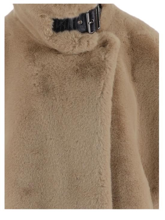 26FW 핑코 코트 107043A3E7C73 Brown - PINKO