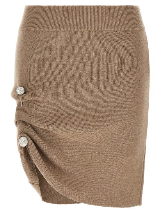  쥬세페 디 모라비토 스커트 LD07PFKNS419X1676028 BEIGE