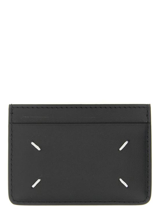  마르지엘라 명함지갑 LDSA1VX0005P4745T8013 BLACK - MAISON MARGIELA