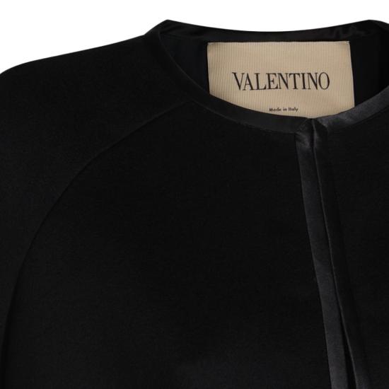 26FW 발렌티노 가라바니 코트 9B3CG4YA6JANUD Black - VALENTINO GARAVANI