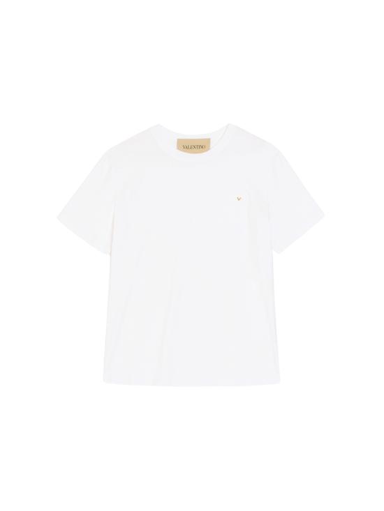 26FW 발렌티노 가라바니 반팔 티셔츠 VMG10VBGR 0BO WHITE