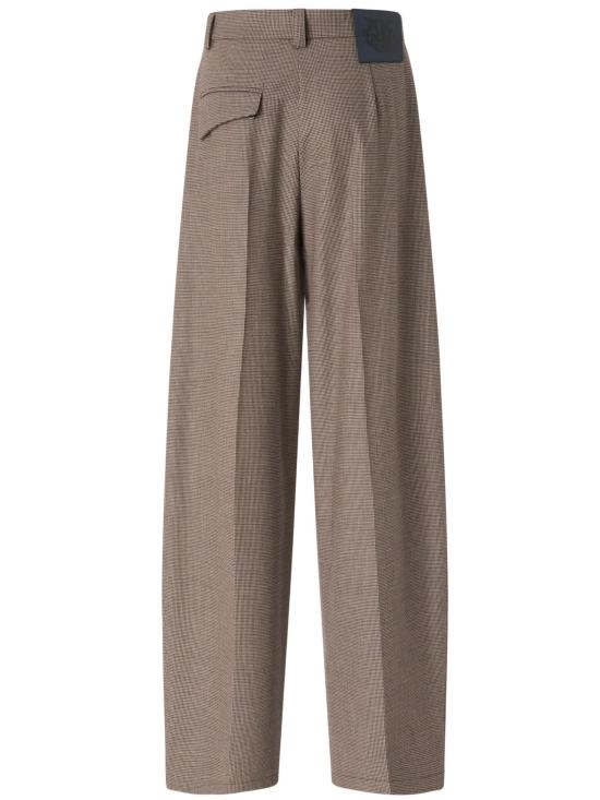 26FW 핑코 스트레이트 팬츠 107712 A3MQCY4 BROWN - PINKO