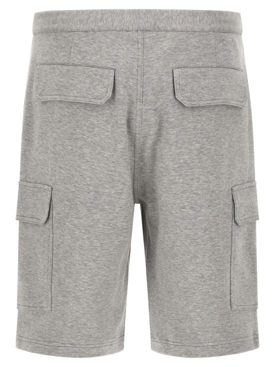  브루넬로 쿠치넬리 숏팬츠 LDMM8313222GC1252 GREY - BRUNELLO CUCINELLI