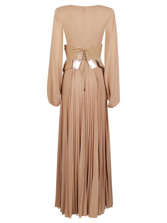 26FW 엘리자베타프랜치 원피스 ABR1566E2 Neutrals - ELISABETTA FRANCHI