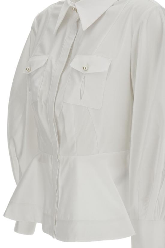 26FW 엘리자베타프랜치 탑 CA16967E2100 White - ELISABETTA FRANCHI