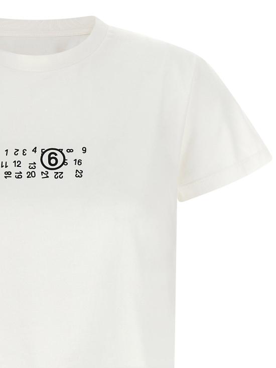  MM6 메종마르지엘라 탑 LDS52GC0369M20258101 WHITE - MM6 MAISON MARGIELA