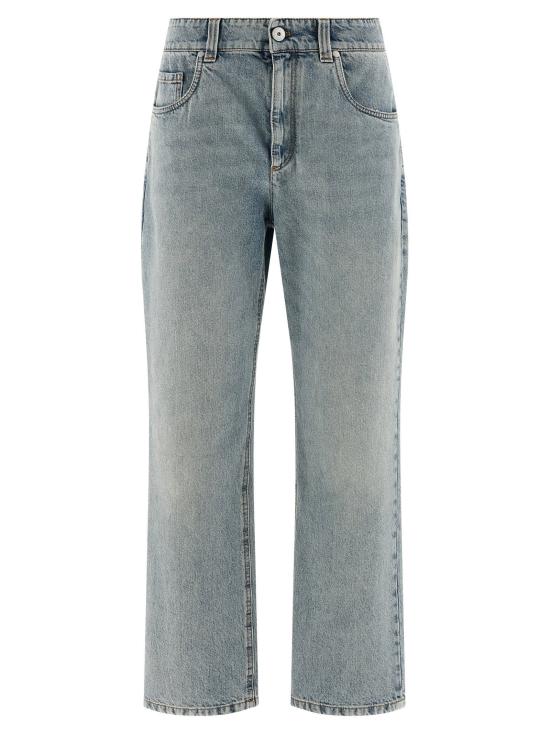  브루넬로 쿠치넬리 데님 팬츠 LDMA095P5758C9387 BLUE