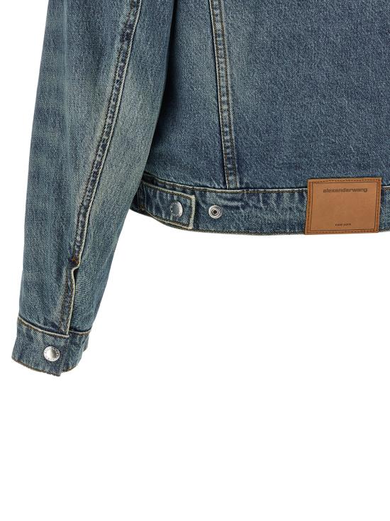 26FW 데님 X 알렉산더 왕 데님 자켓 4DC4262904427E Blue - DENIM X ALEXANDER WANG