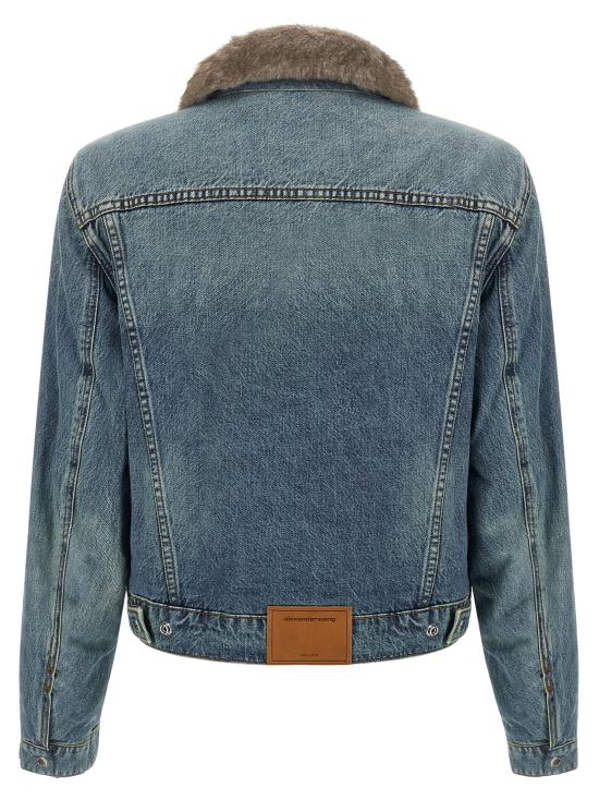 26FW 데님 X 알렉산더 왕 데님 자켓 4DC4262904427E Blue - DENIM X ALEXANDER WANG