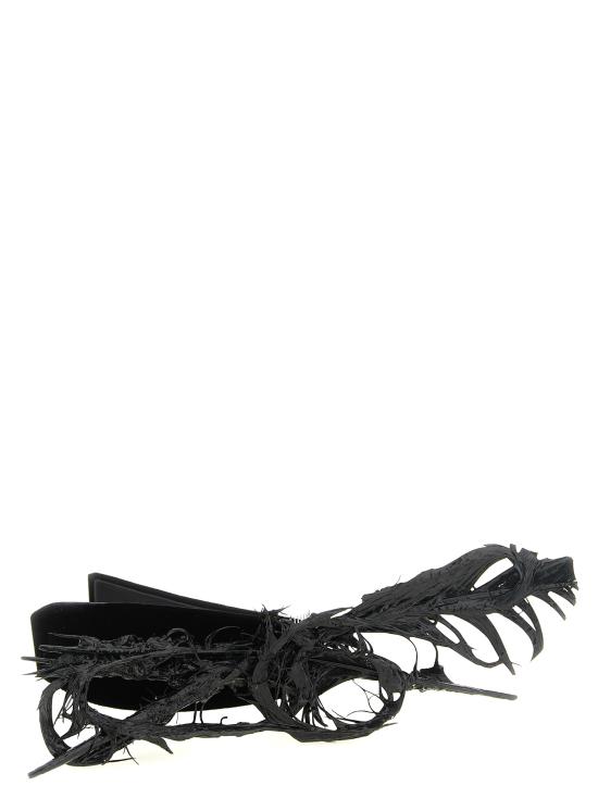 26FW 꼼데가르송 헤어 액세서리 GRK6011 Black - COMME DES GARCONS