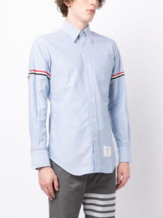  톰브라운 옥스포드 암밴드 클래식 셔츠 MWL150EF0313480 AI26 LIGHT BLUE - THOM BROWNE