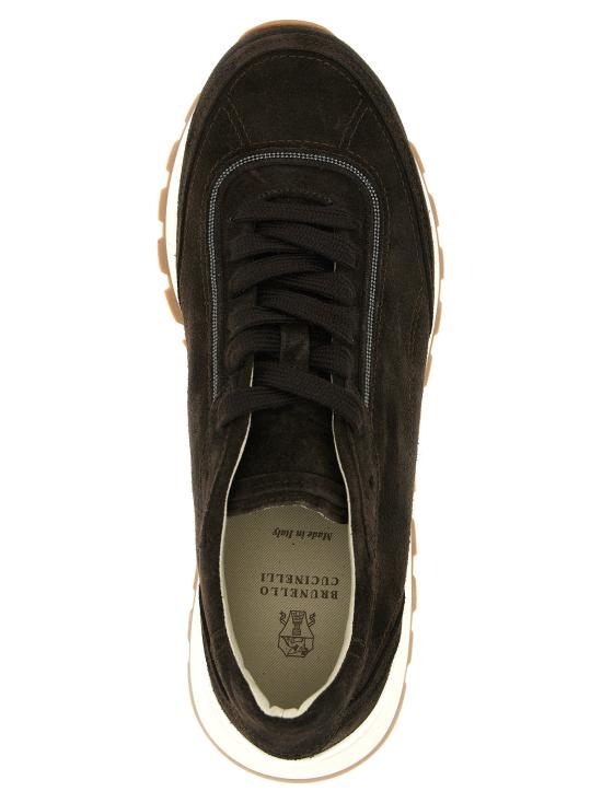  브루넬로 쿠치넬리 스니커즈 LDMZSFG3318PC9795 BLACK - BRUNELLO CUCINELLI