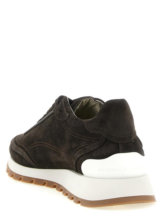  브루넬로 쿠치넬리 스니커즈 LDMZSFG3318PC9795 BLACK - BRUNELLO CUCINELLI