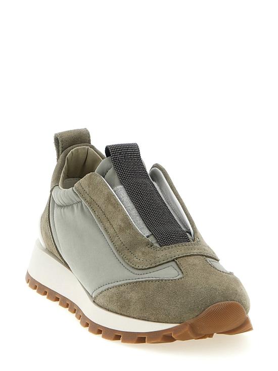  브루넬로 쿠치넬리 스니커즈 LDMZ47G2127C7550 TAUPE - BRUNELLO CUCINELLI