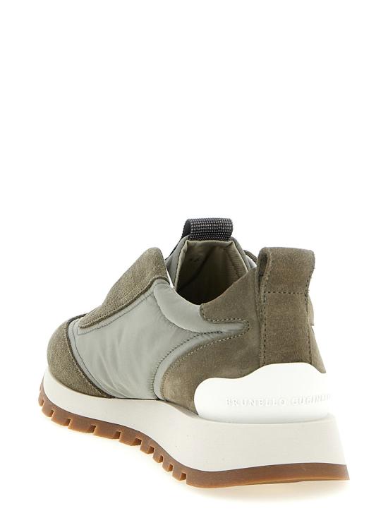  브루넬로 쿠치넬리 스니커즈 LDMZ47G2127C7550 TAUPE - BRUNELLO CUCINELLI