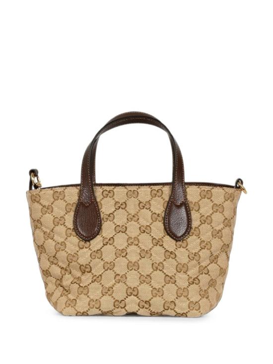 26FW 구찌 GG 마몽 스몰 토트백 855391FAF059651 Brown - GUCCI