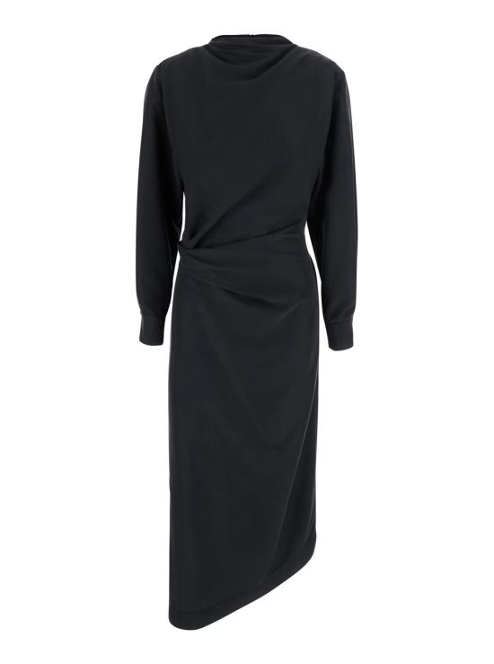 26FW 라메 원피스 NFABI22TVI0444BLACK