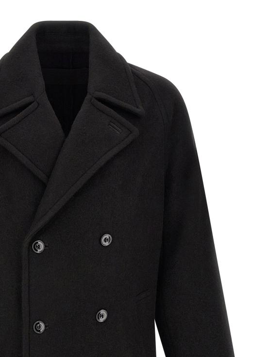  르메르 코트 LDCO1169LF1700BK999 BLACK - LEMAIRE