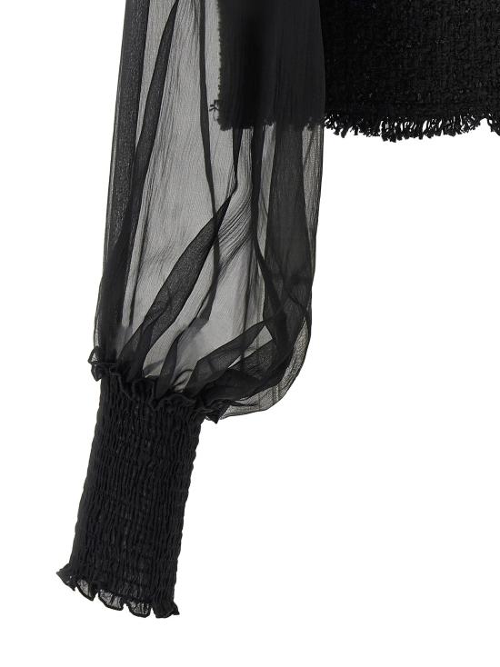  발망 자켓 LDHF1SK911MI74EAP BLACK - BALMAIN
