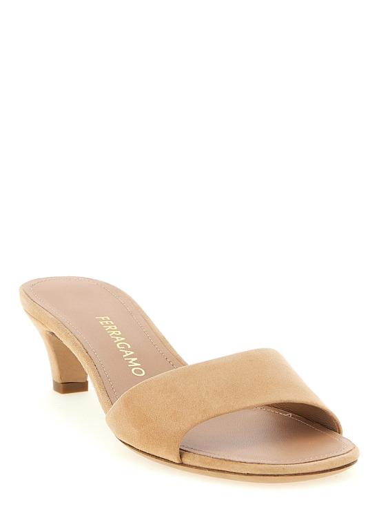  살바토레 페라가모 힐/펌프스 LD790186AMARETTI CAMEL - SALVATORE FERRAGAMO