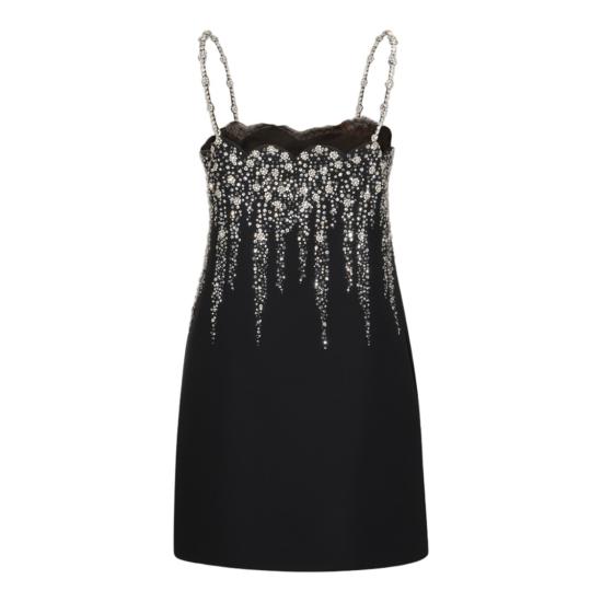 26FW 발렌티노 가라바니 원피스 9B3VAH881CFNUD Black - VALENTINO GARAVANI
