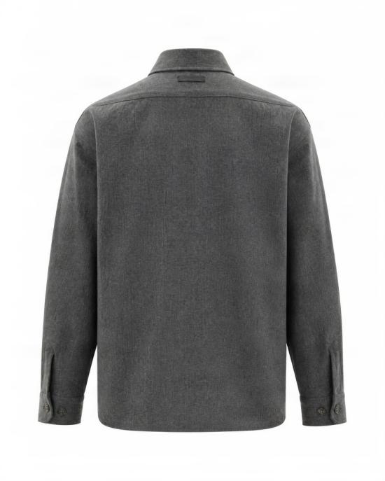 26FW 파올로 페코라 셔츠 1544321 Grey - PAOLO PECORA