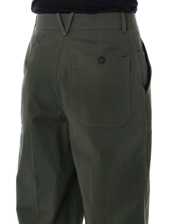 26FW 보테가베네타 스트레이트 팬츠 A003Y2V7BG0 3321 VERDE - BOTTEGA VENETA