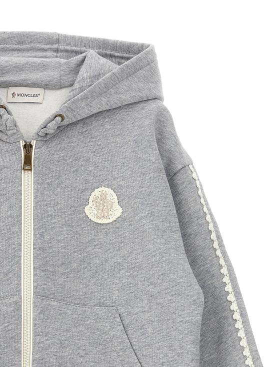  몽클레어 후드 티셔츠 LDL29548G00017899PS980 GREY - MONCLER