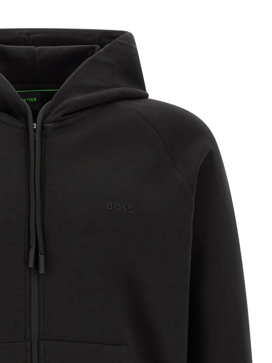  휴고보스 후드 티셔츠 LD50565305001 BLACK - HUGO BOSS