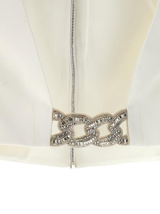  데이비드 코마 탑 LDPF23DK11TWHITESILVER CREAM - DAVID KOMA