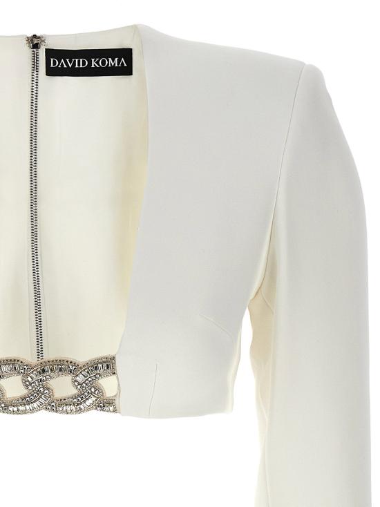  데이비드 코마 탑 LDPF23DK11TWHITESILVER CREAM - DAVID KOMA