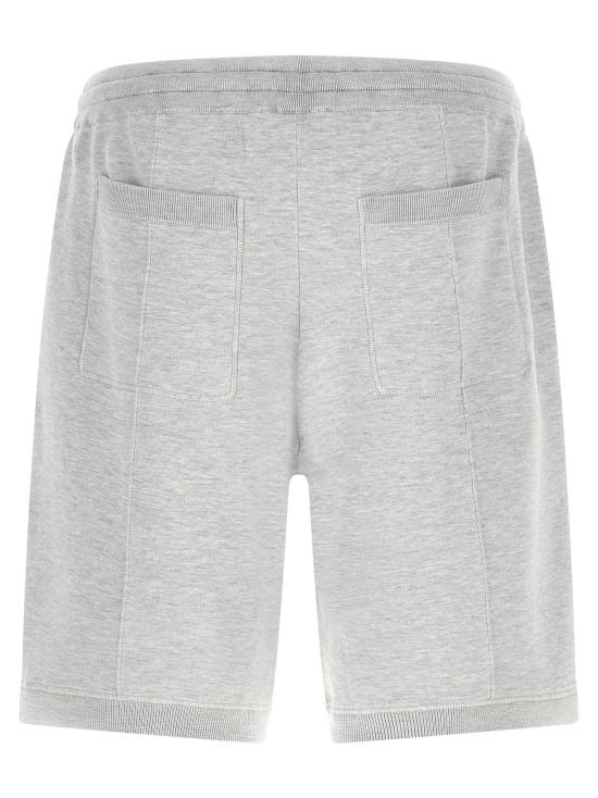  브루넬로 쿠치넬리 숏팬츠 LDMNB806409GC072 GRAY - BRUNELLO CUCINELLI