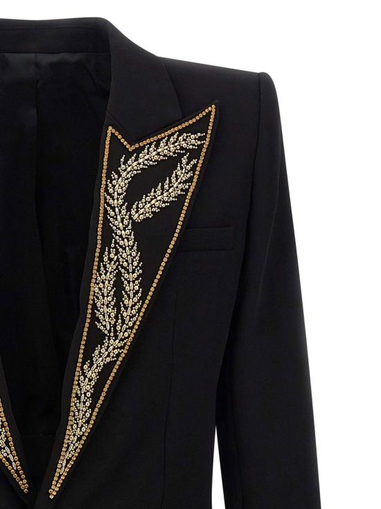  발망 자켓 LDFH1SE286PD09EAD BLACK - BALMAIN
