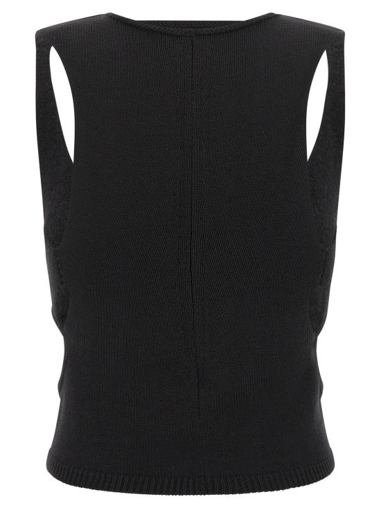  릭 오웬스 민소매 티셔츠 LDRO02E4662KWVHWP09 BLACK - RICK OWENS