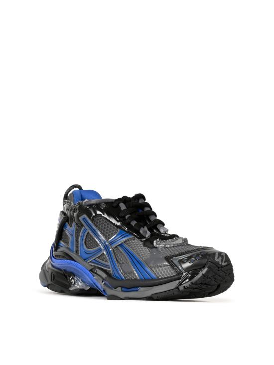 26FW 발렌시아가 러너 그래디언트 메쉬 스니커즈 772774 WRNGM1410 BLACK BLUE GREY - BALENCIAGA