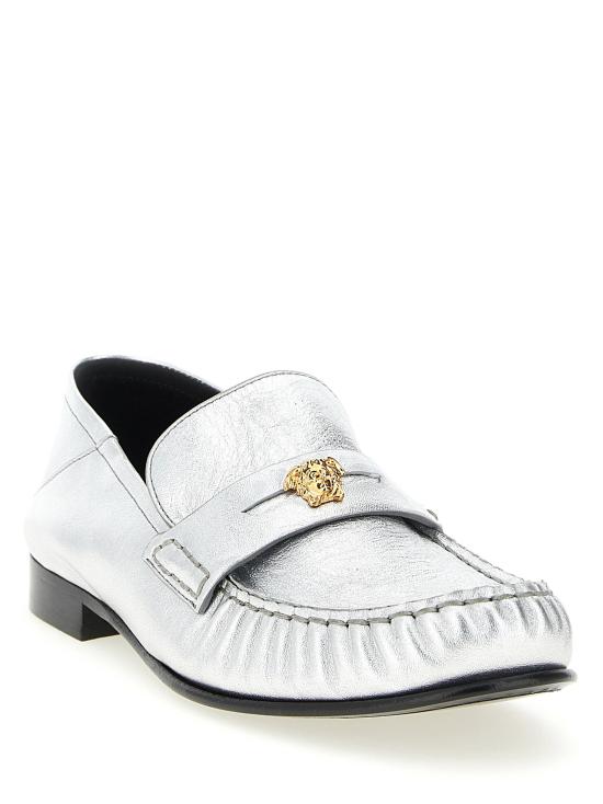  베르사체 플랫 슈즈 LD10225891A085391E01V SILVER - VERSACE