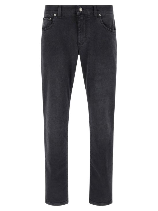  돌체앤가바나 데님 팬츠 LDGY07CDG8OX1S9001 BLACK