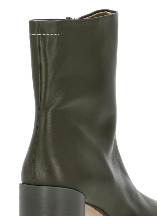 26FW MM6 메종마르지엘라 ANATOMIC 아나토믹 앵클 부츠 S59WU0235 P3628T7010 GREEN - MM6 MAISON MARGIELA