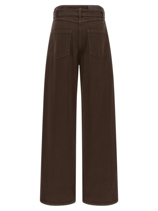  브루넬로 쿠치넬리 데님 팬츠 LDM0H81P4109C4299 BROWN - BRUNELLO CUCINELLI